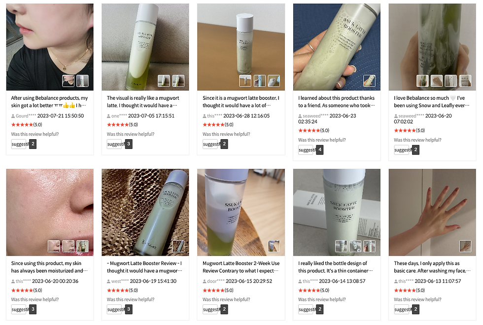 Thumbnail: BE'BALANCE Ssuk Latte Booster