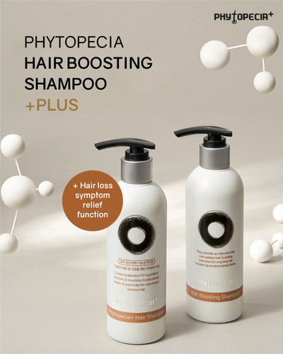 USA Seller-P1P Phytopecia Plus Hair Boosting Shampoo 1000ml/ 250ml