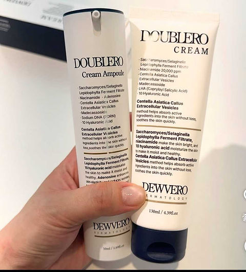 DEWVERO DOUBLERO Cream＋Ampoule×2 セット USA Seller-DEWVERO DERMATOLOGY Value Set DOUBLERO Cream & Cream