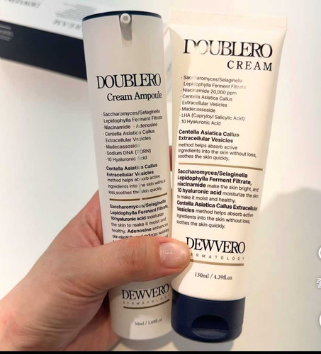 USA Seller-DEWVERO DERMATOLOGY DOUBLERO CREAM-130ml🎁Free Samples
