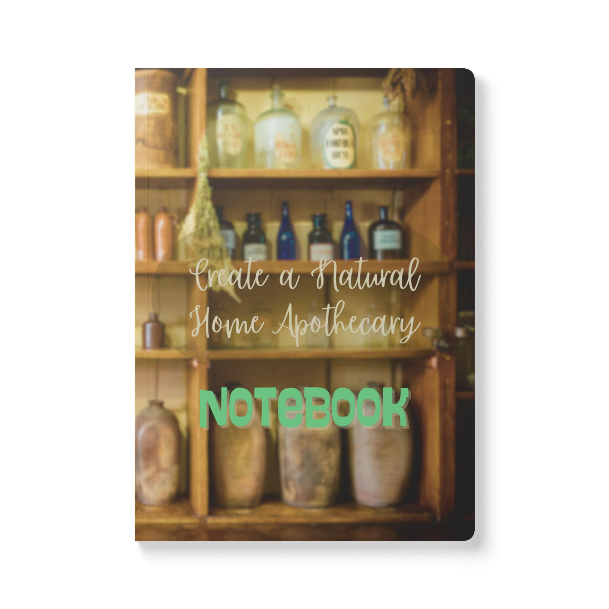 Herbal Apothecary Notebook, DIY Recipe Notebook