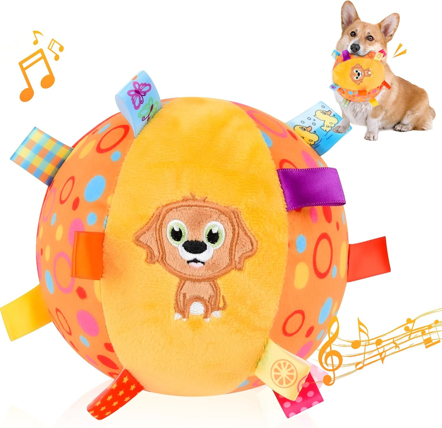 Dog Interactive Sound-Making Ball Toys