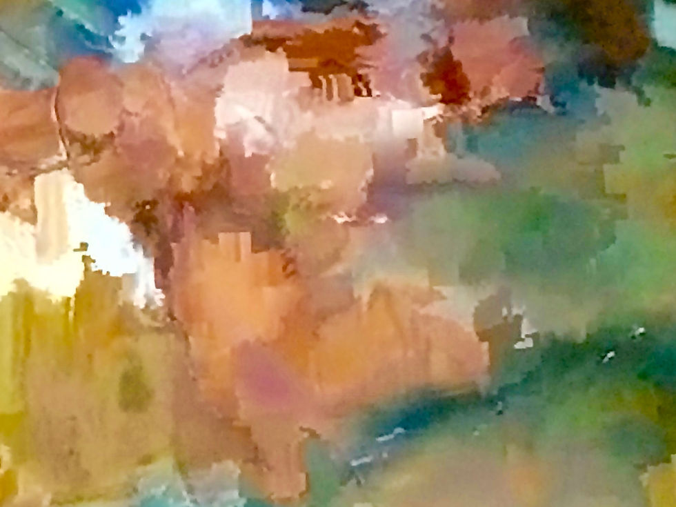 Pixilated Watercolor