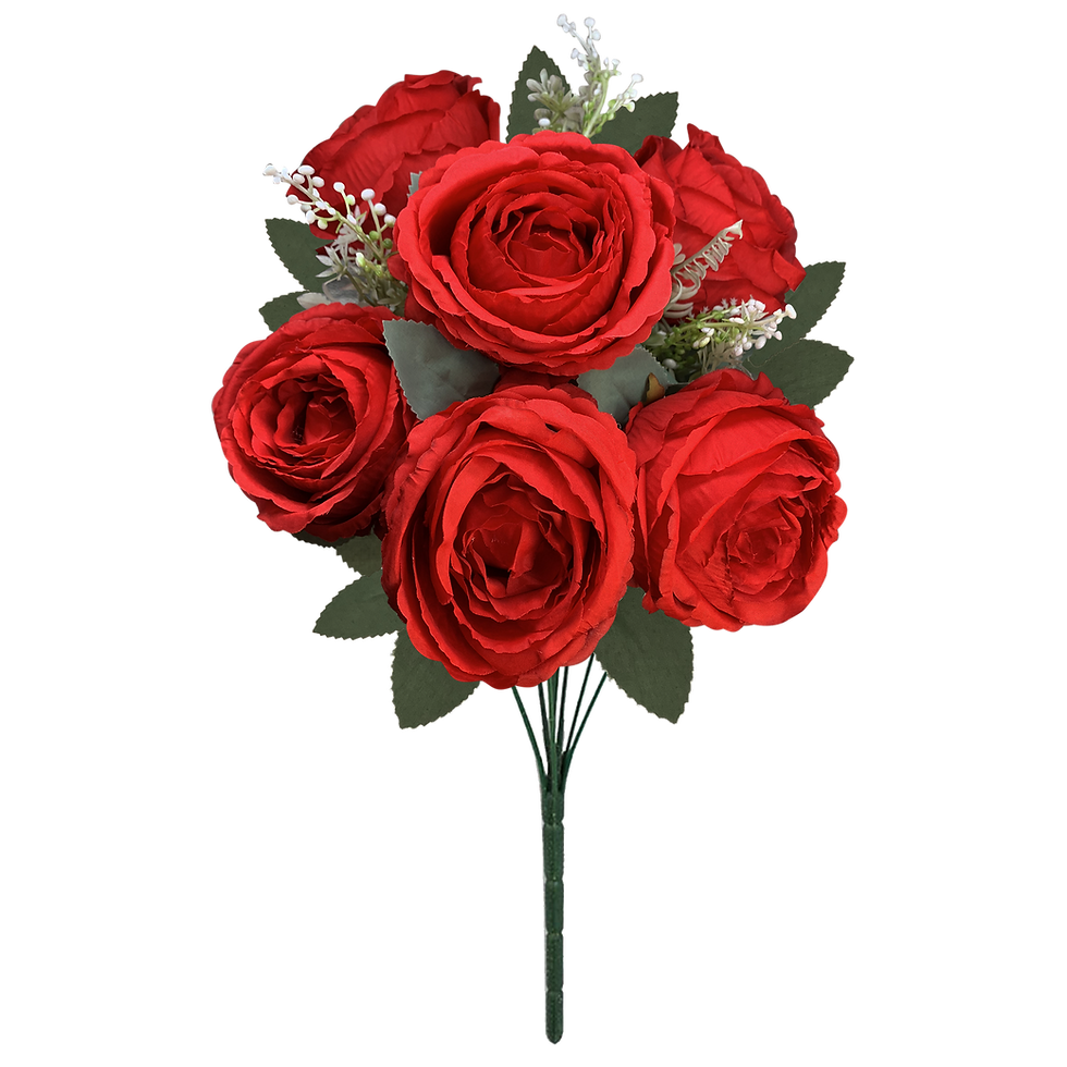 Thumbnail: Elegant Cabbage Rose Ensemble