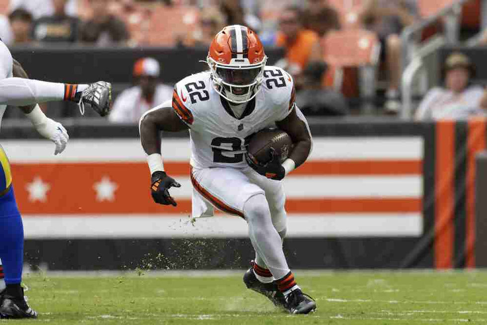 Cleveland Browns RB, Dylan Sampson