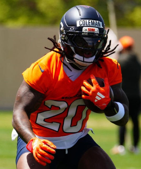 Denver Broncos RB - Jonah Coleman