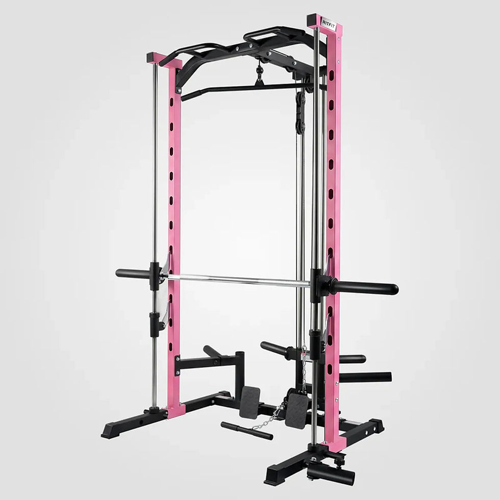RitFit PSR05 2.0 Pink Smith Machine with LAT-Pull Down