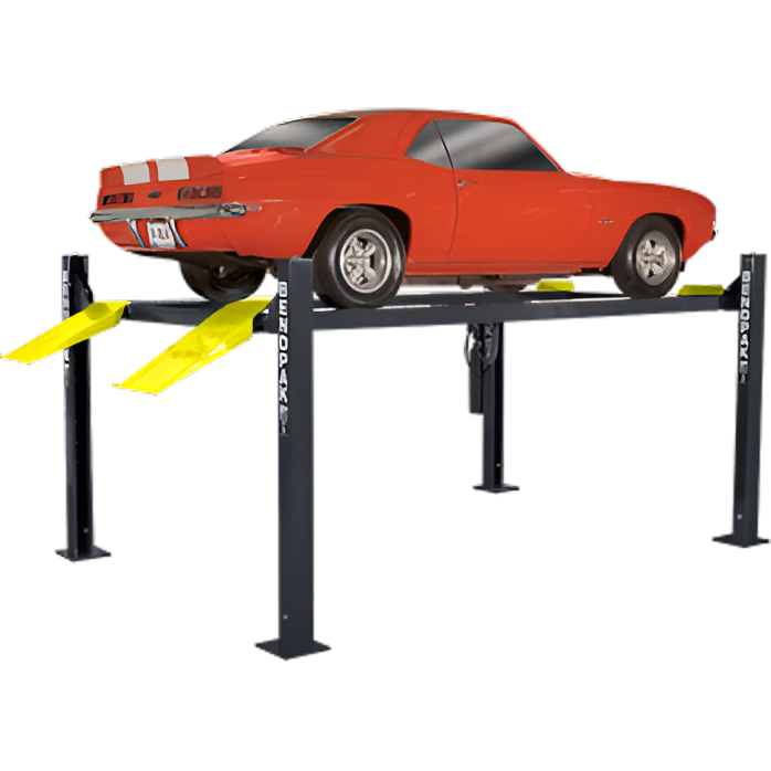 BendPak HD-9ST Four-Post Lift – 9,000 lb, Narrow Width, Space-Saving