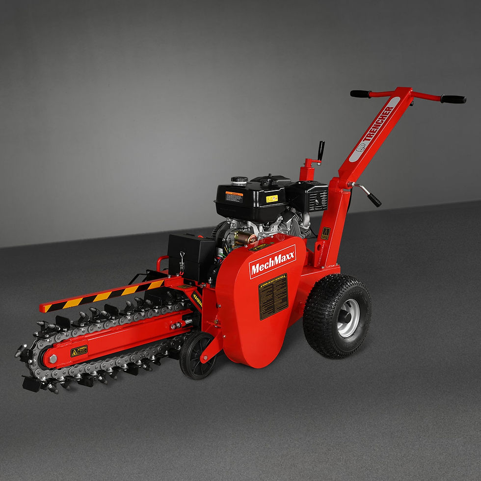 Thumbnail: 15HP 420cc E-Start Powered 24" Ditching Trencher , TCR1500
