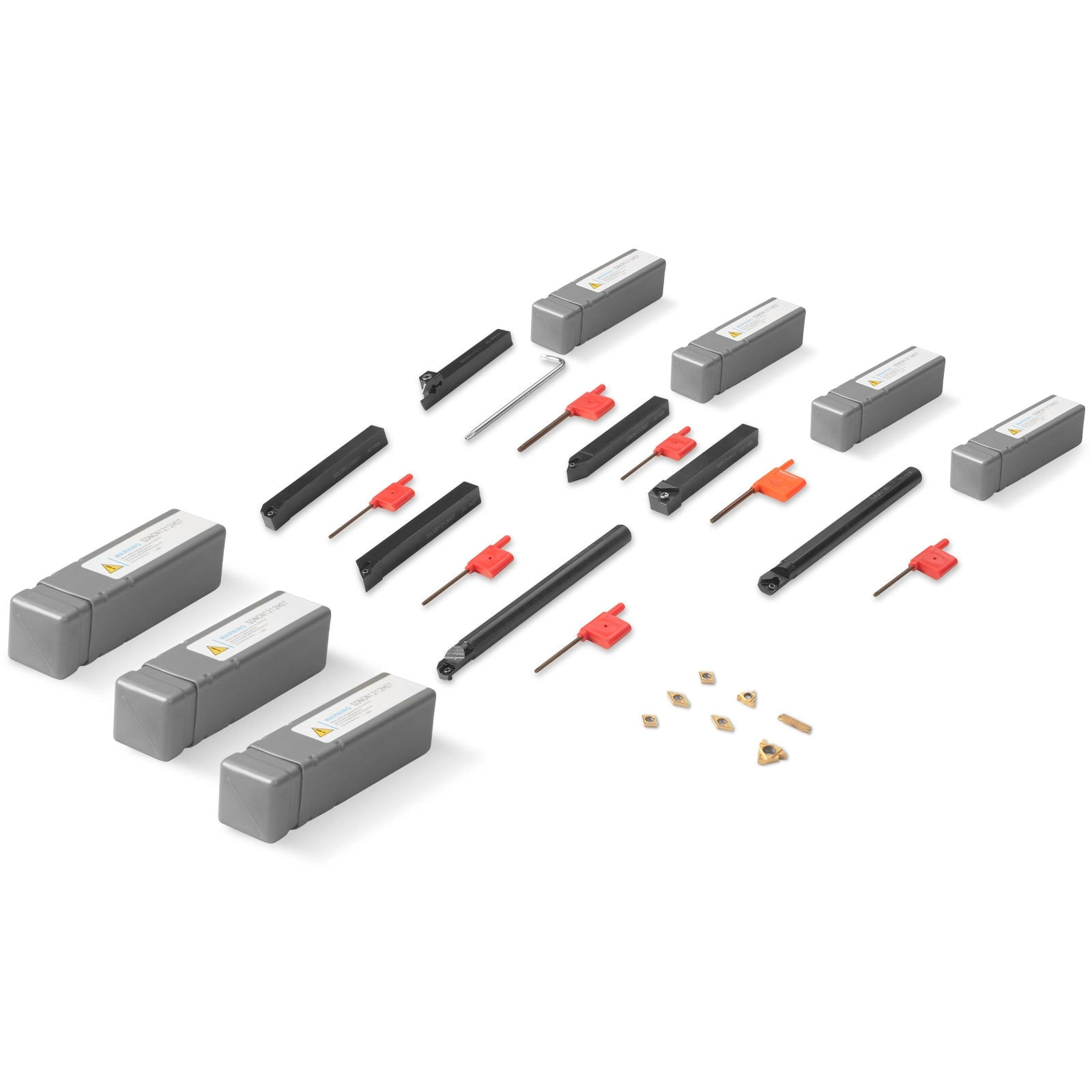 Turning tools 12*12 set 7 pcs for SKU: 500005 | Model: 1030V SKU: 500006 |