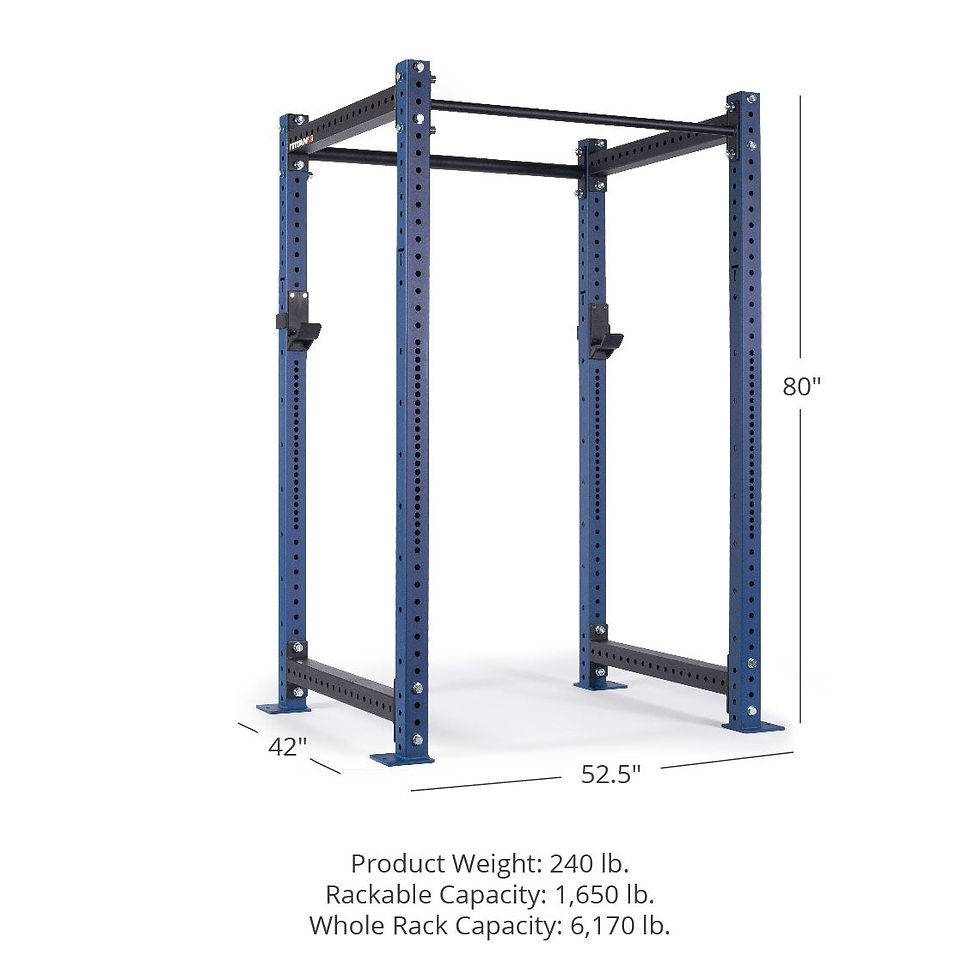 Thumbnail: X-3 Series Bolt Down Power Rack 80" 36"
