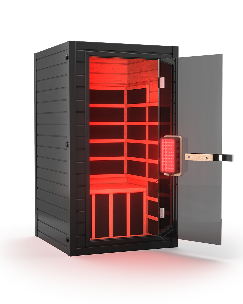 Thumbnail: SaunaBox® Solara: Full Spectrum Infrared Sauna