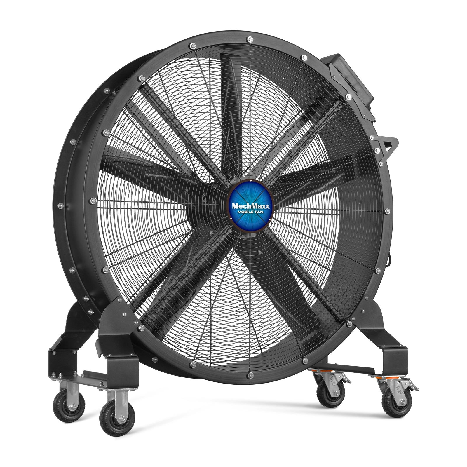 47" Portable Industrial Fan with Variable High-Efficiency PMSM Motor,Mobile High