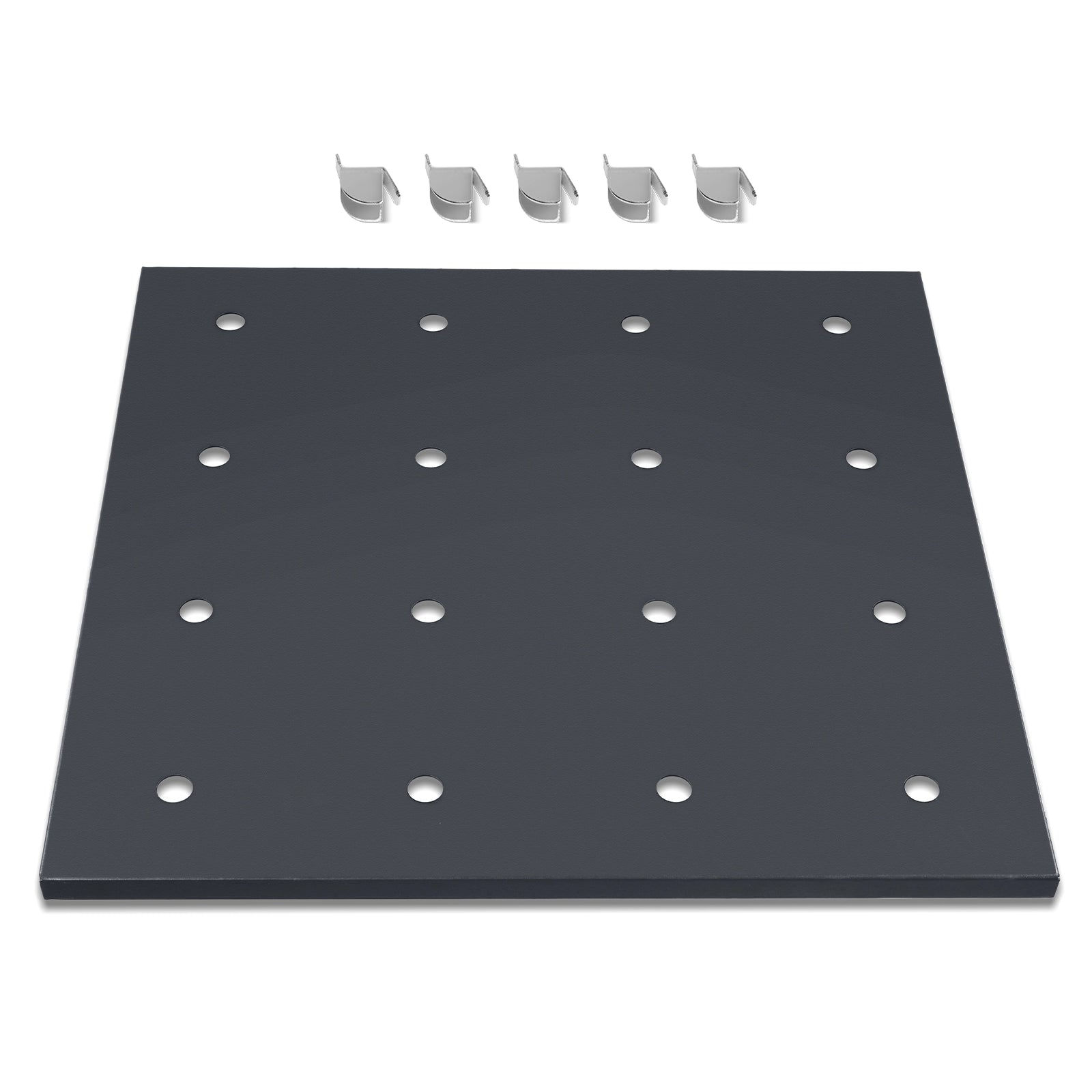 ( 1 Pack / 1 Pcs ) Shelf with 5 Pcs Clips, 540/730L Cabinet, Black (for