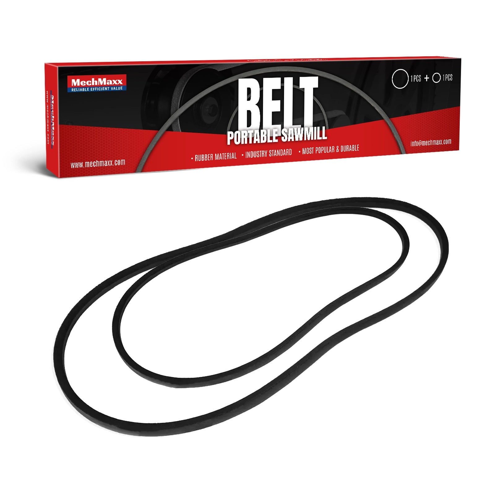 ( 1 Pack / 2 Pcs ) Belt for 22" Portable Sawmill, SM-22 (SKU: 150169; 150169K4