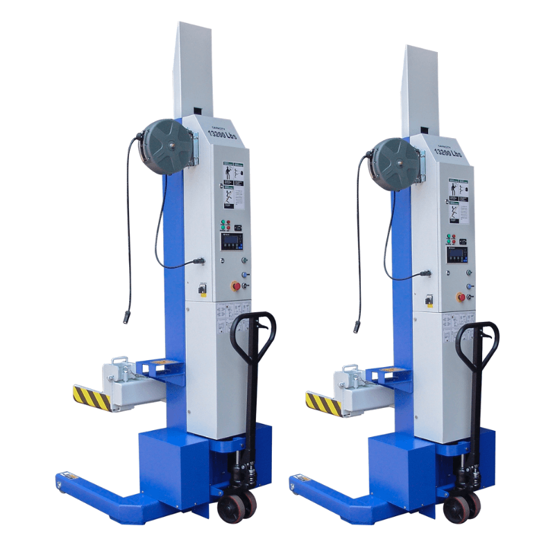 iDeal MSC-13K-B-226 Mobile Column Lift – 2-Column Set, 26,000 lb, ALI Certified