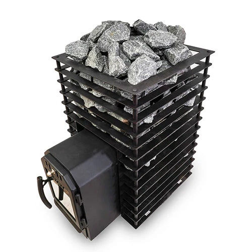 Cozy Heat Quattro Thru-Wall Sauna Stove | COZYQUATTROTW12, COZYQUATTROTW18