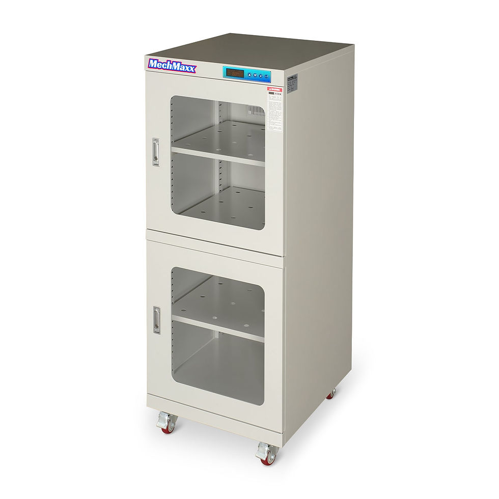 Thumbnail: 1-10% RH Electronic Dry Cabinet 540L ESD Desiccator Cabinet Ultra-Low Humidity