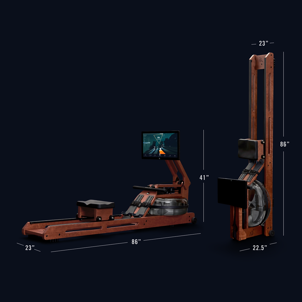 The Ergatta Luxe Rower
