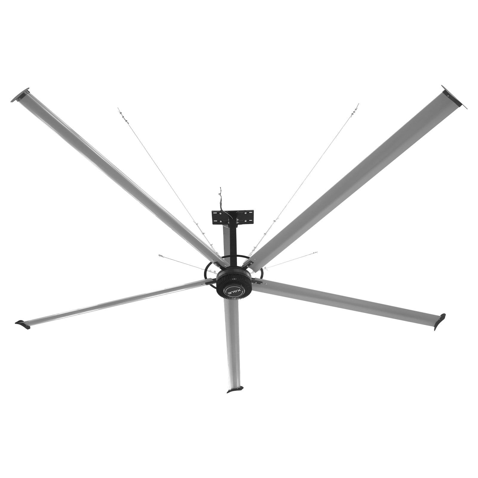 20FT HVLS Industrial Ceiling Fan 208-240V 3-Phase - Energy Efficient Large Area