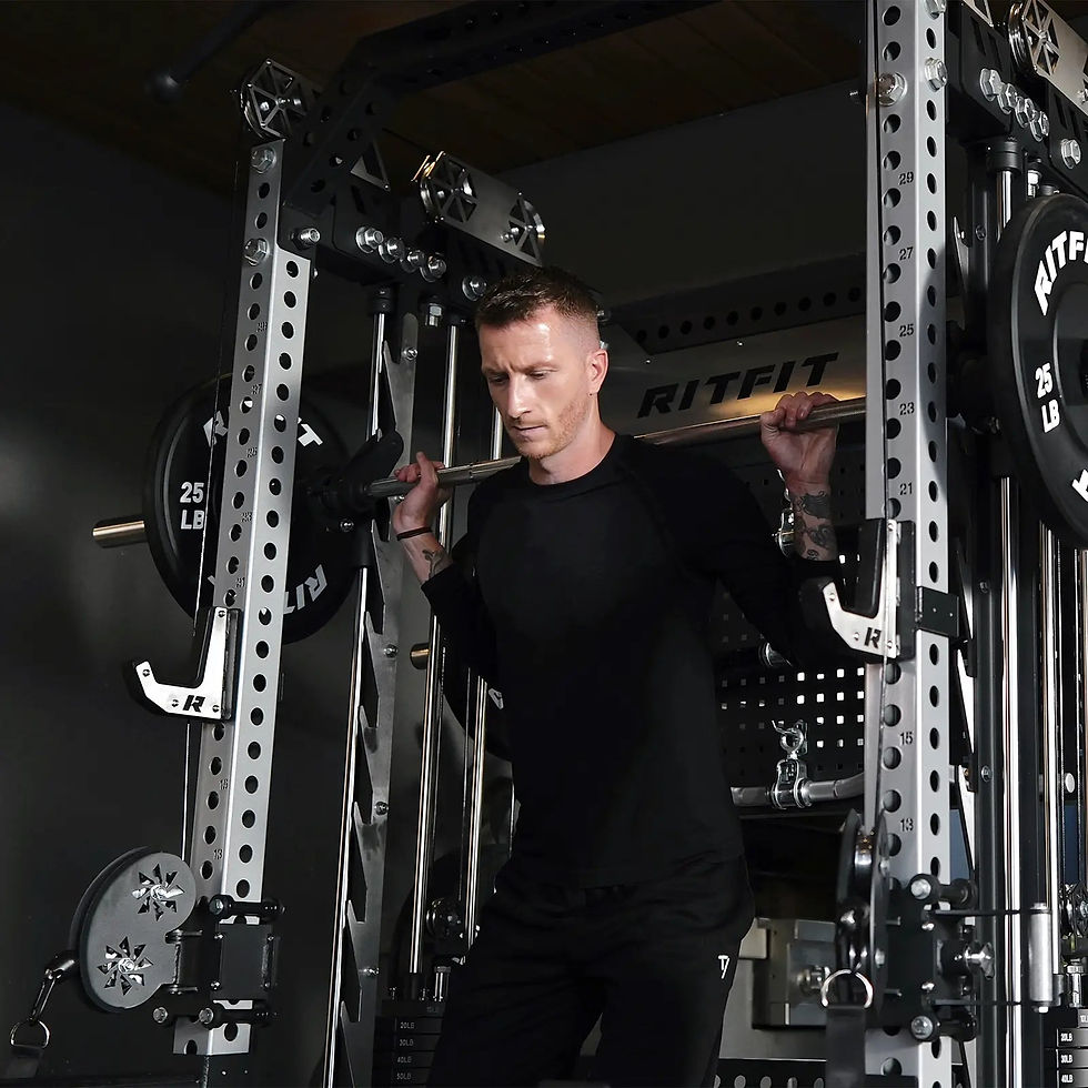 RitFit M3 Pro Home Gym Smith Machine with Cable Crossover