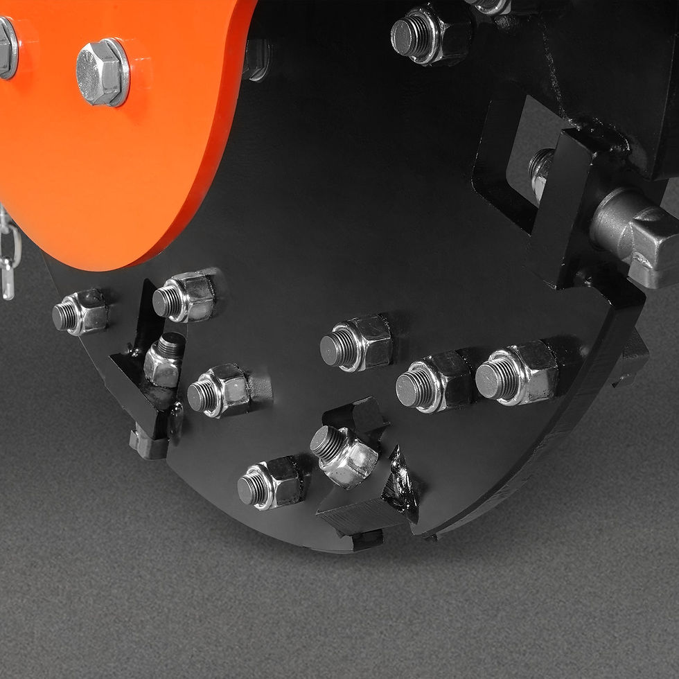 Thumbnail: 3-Point PTO Stump Grinder with 34 Carbide Teeth (PTO Shaft Included with Slip
