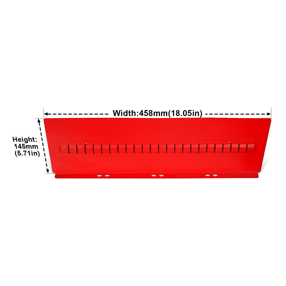 (1 Pack/6 Pcs Depth18.05"Height5.71")Extra Drawer Long Dividers For Modular Tool