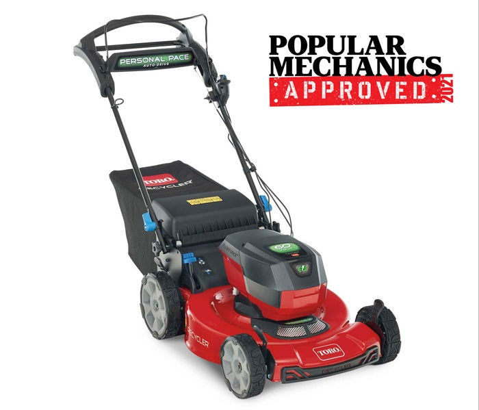 Toro 22 in. 60V MAX SMARTSTOW Personal Pace Auto-Drive High Wheel Mower 21466
