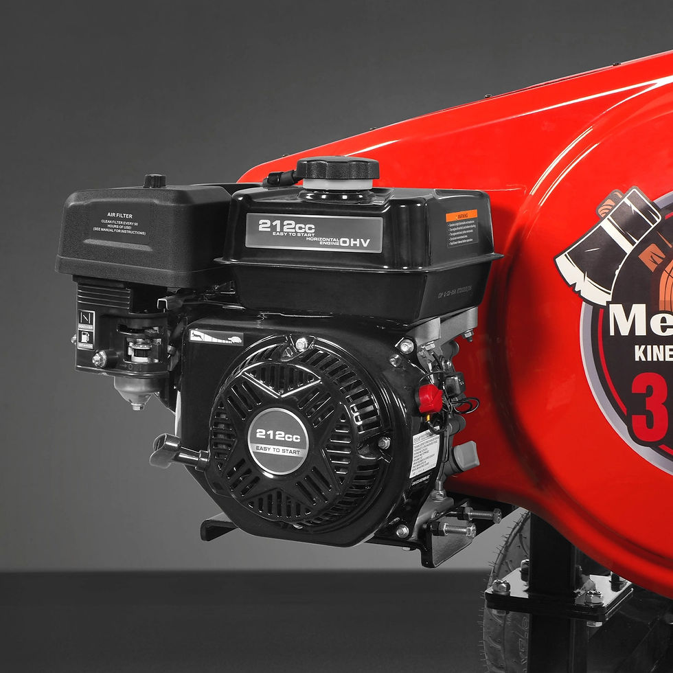 Thumbnail: 34 Ton Kinetic Fast Log Splitter, 7 HP Ducar Gasoline Engine, 28" Log Diameter