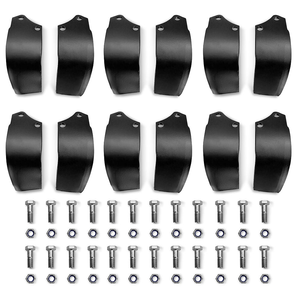 ( 1 Pack / 12 Pcs ) Blades for MRT Rotary Tiller (for SKU: 201110; 201112
