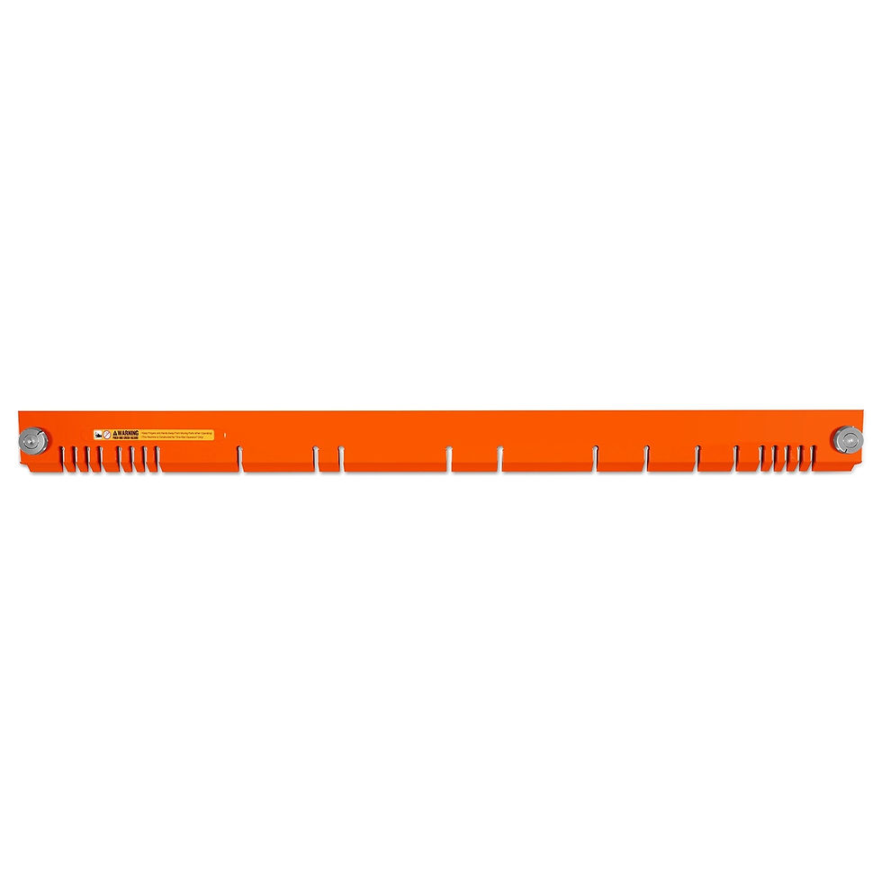 Slotted Clamp Bar 47.24 Inch Long for SKU: 500001 | Model: MSMB1250E