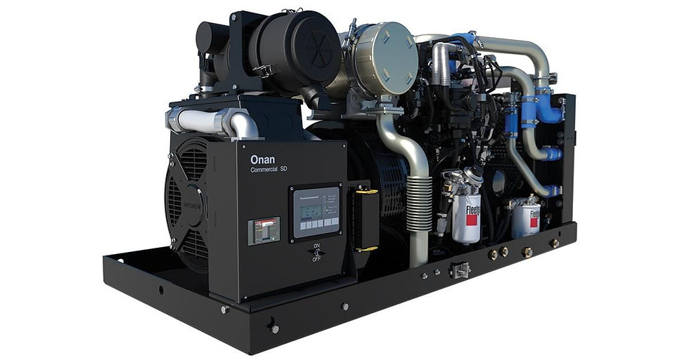 Cummins Onan Commercial 20KW Mobile SD 20 HDKDB 20kW Diesel Generator | Single