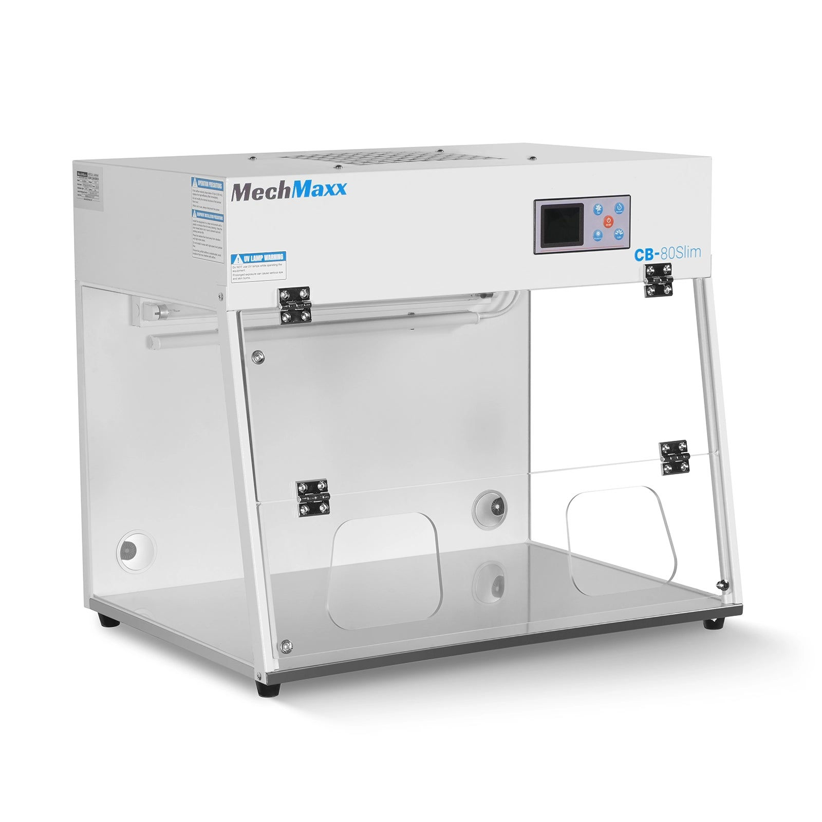 31.9" Wide CB-80Slim Desktop Vertical Laminar Flow Clean Bench with HEPA