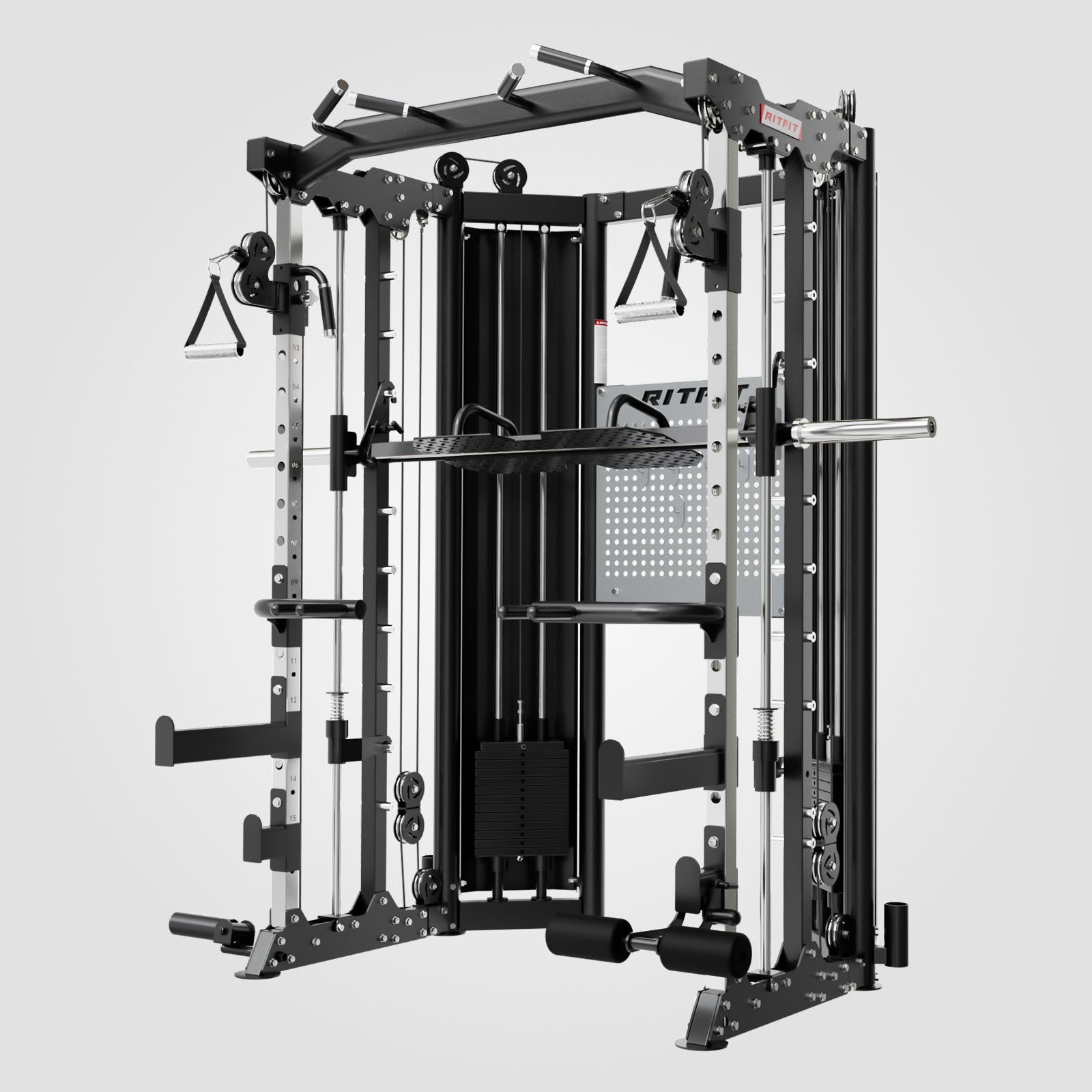 RitFit BPC06 All-In-One Smith Machine with Weight Stacks
