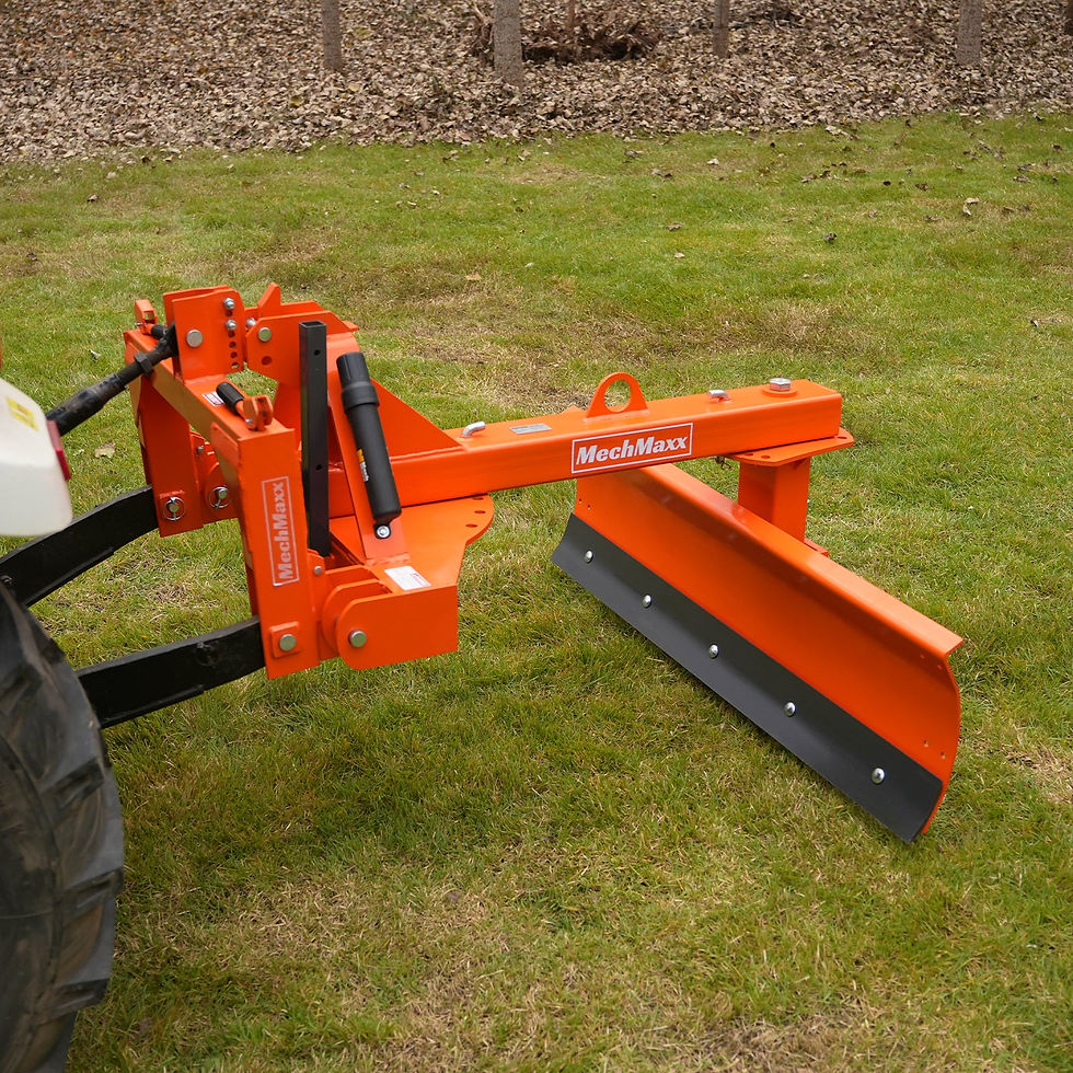 Thumbnail: 60" Heavy Duty 6-Way Rear Blade 3 Point Hitch Tractor Attachment, RB60SE