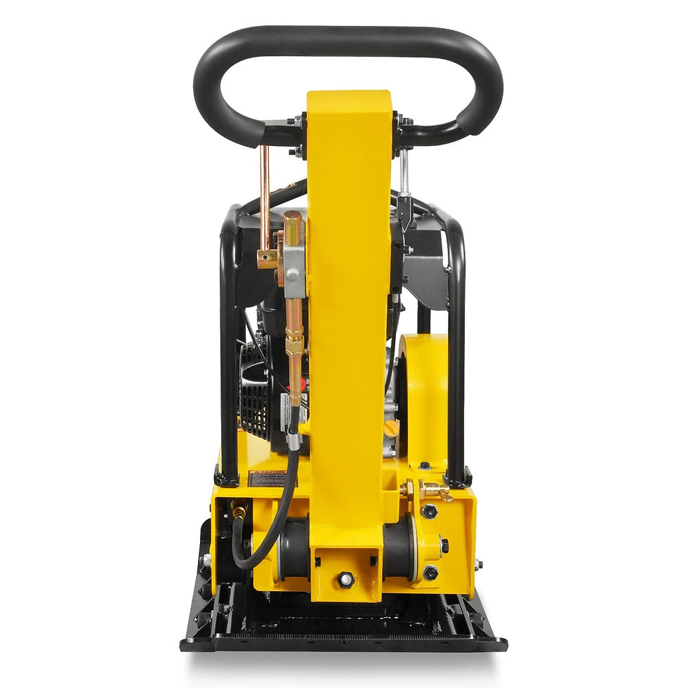 Thumbnail: 5.8 HP Reversible Plate Compactor with Wheel Kit and Extension Plates, 5625 lb