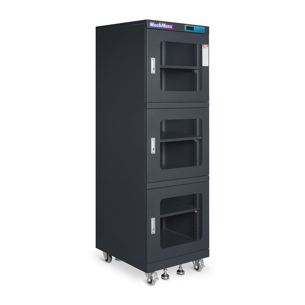 1-10% RH Electronic Dry Cabinet 730L ESD Desiccator Cabinet Ultra-Low Humidity