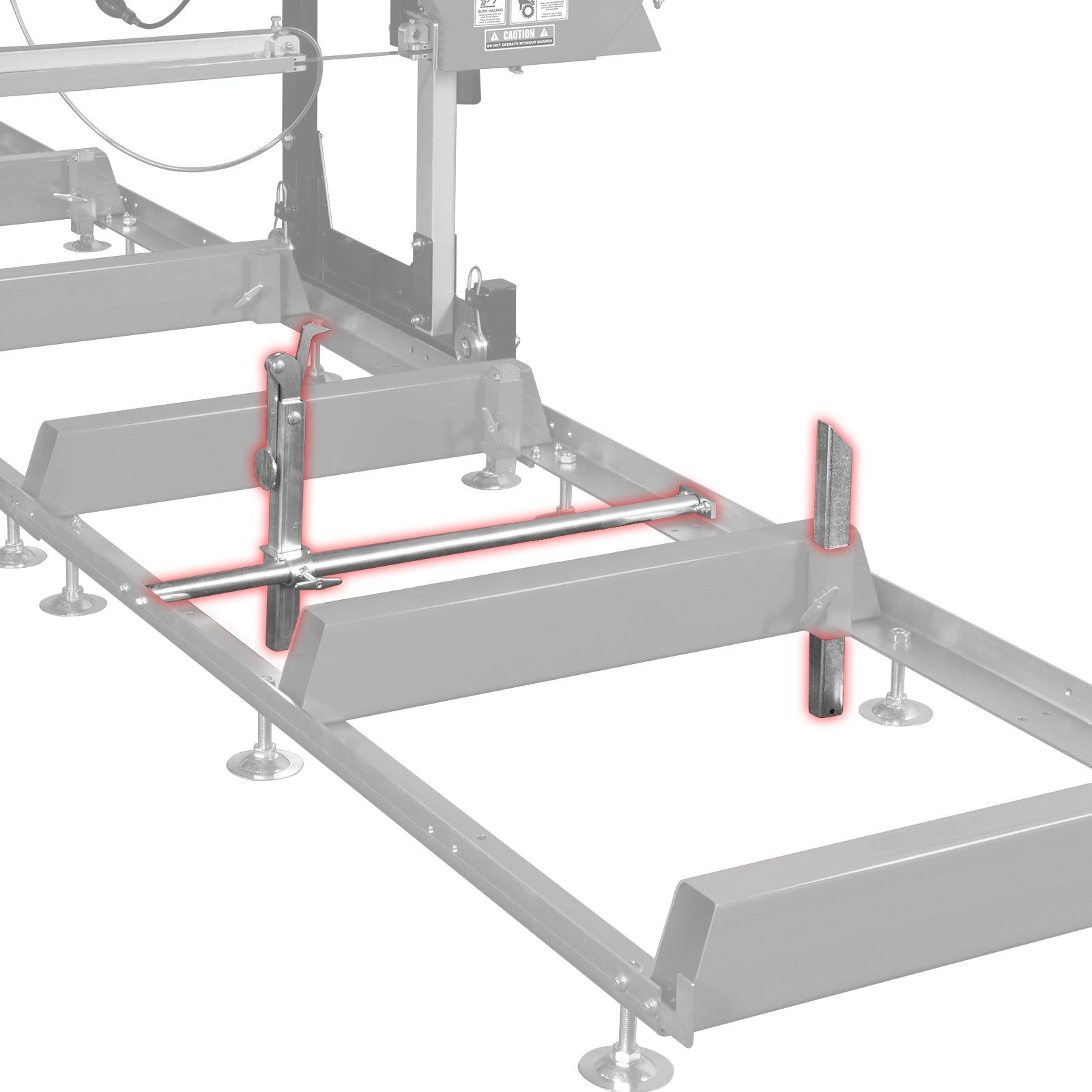 Quick Log Clamp Assembly for Sawmill SM-32 ( SKU: 150167; 150167D6; 150167K4