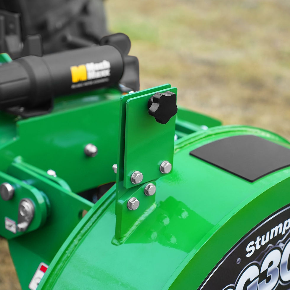 Thumbnail: 3-Point PTO Stump Grinder, 30 in Flywheel, 40-100HP, with 44 Carbide Teeth (PTO