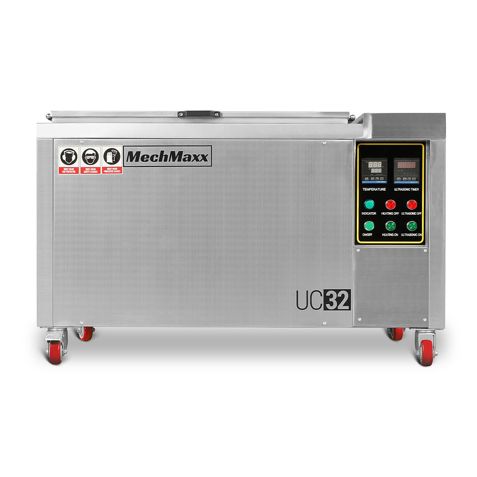 32 Gal / 120L Heavy Duty Industrial Ultrasonic Parts Washer, 28kHz 20