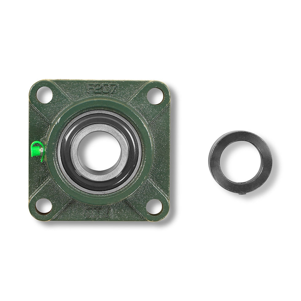 Square Bearing Seat for Wood Chipper TX1000 (SKU: 110701)