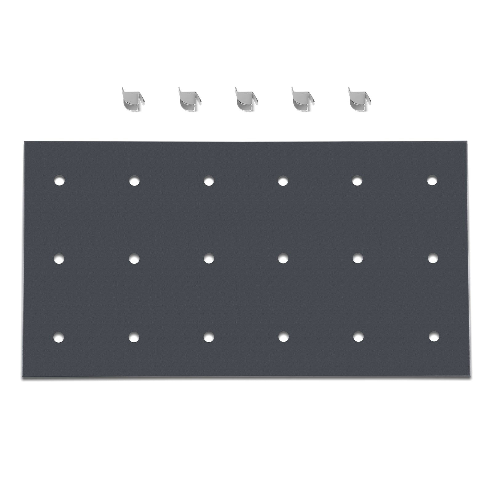( 1 Pack / 1 Pcs ) Shelf with 5 Pcs Clips, 880L Cabinet, Black (for SKU:203003
