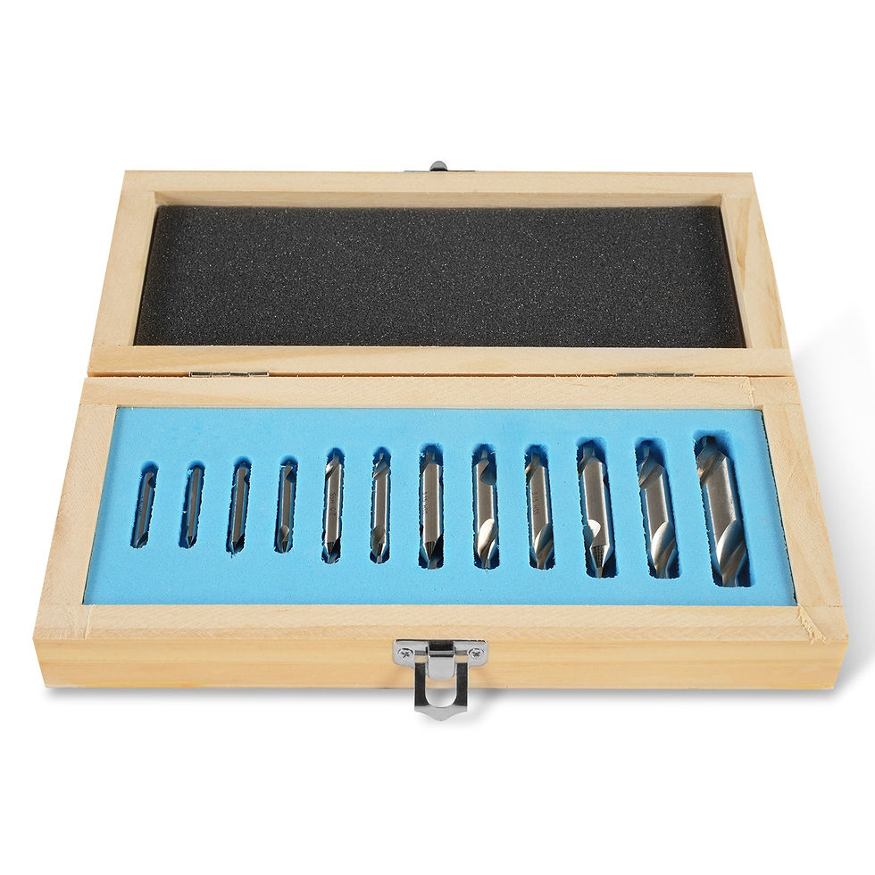 12PC HSS CENTER DRILLS SET for SKU: 500200 | Model: VM18L SKU: 500201 | Model