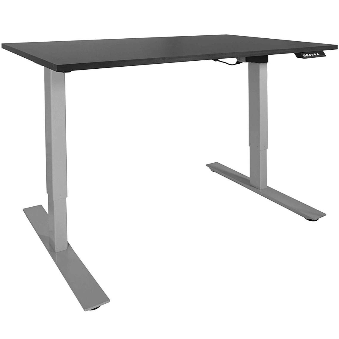 A2 Adjustable Sit To Stand Desk 24"- 50" W/ Black 60" X 30" Top