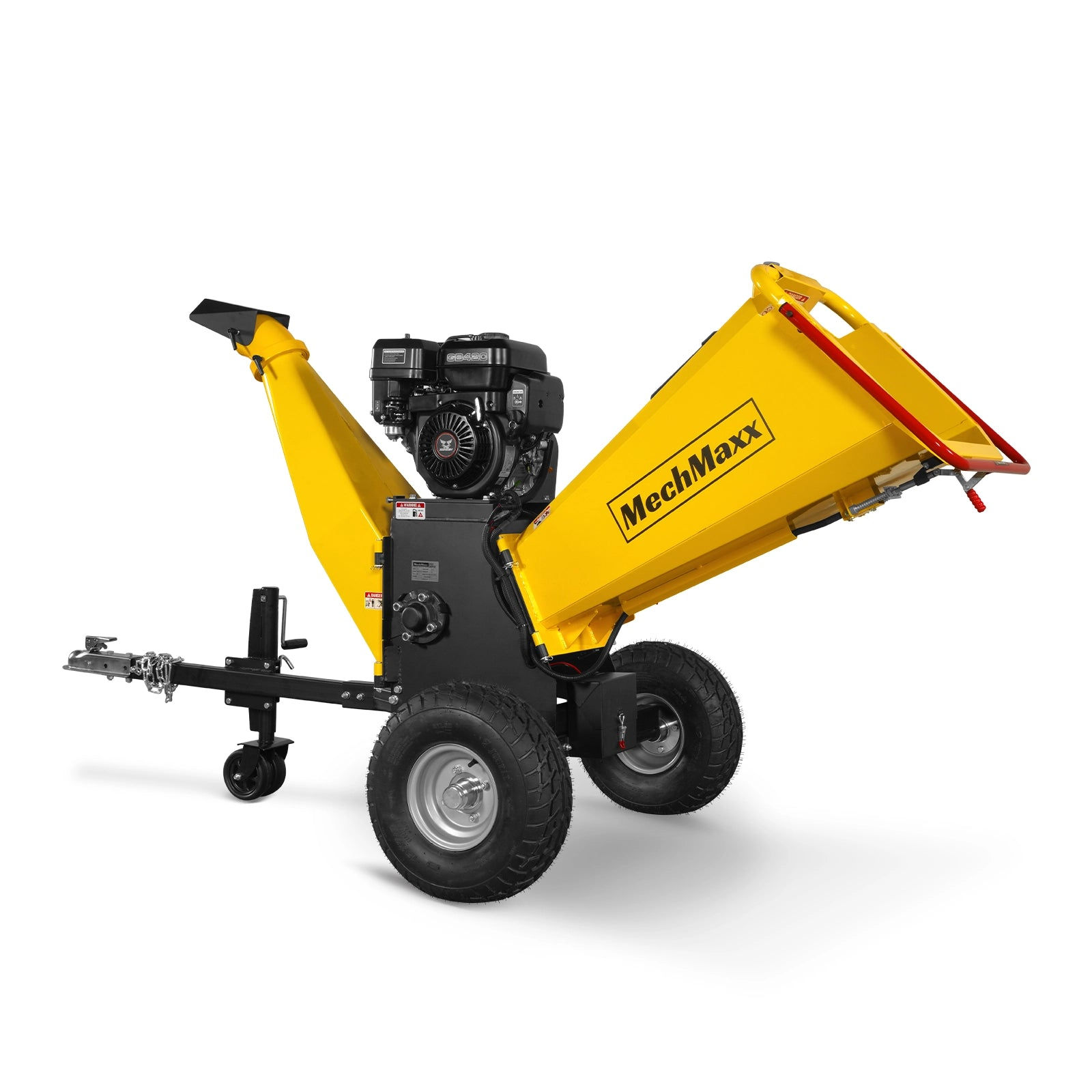 6 inch E-start ZONSEN 420cc 15hp Gasoline Engine Powered Drum Wood Chipper
