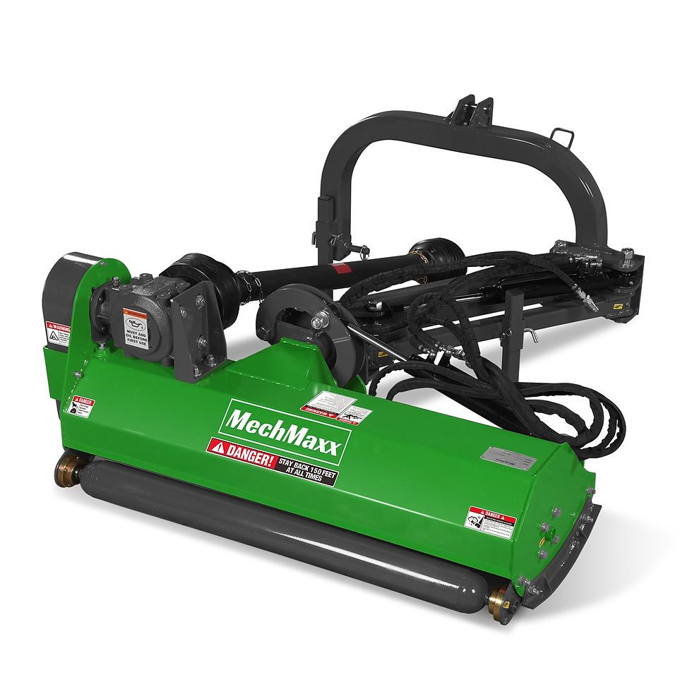 48" Standard 3 Point Offset Flail Ditch Bank Mower, 25-50HP, VAM48