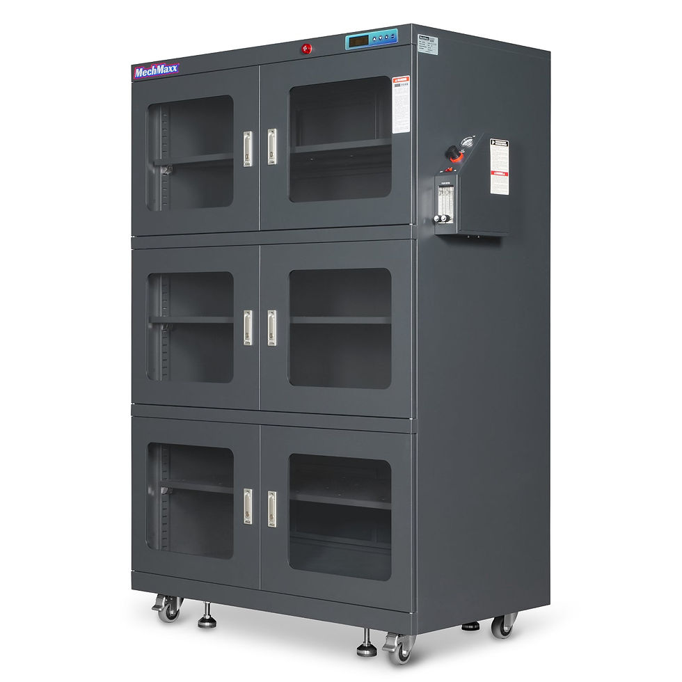 1-60% RH Nitrogen Dry Cabinet 1430L ESD Desiccator Cabinet Low Humidity Storage