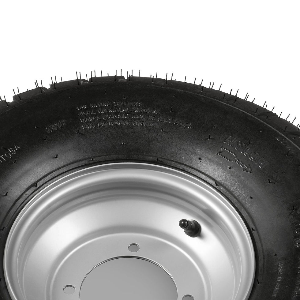 Right Rear Tire for Wood Chipper P4205, P4206, B150, B200 ( SKU: 110601; 110602