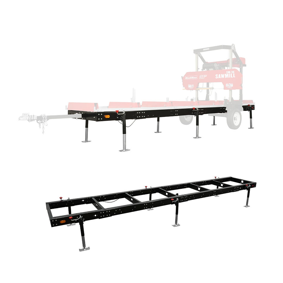 Primary Sub-Frame for SM-36 Trailer, 20' Track Length