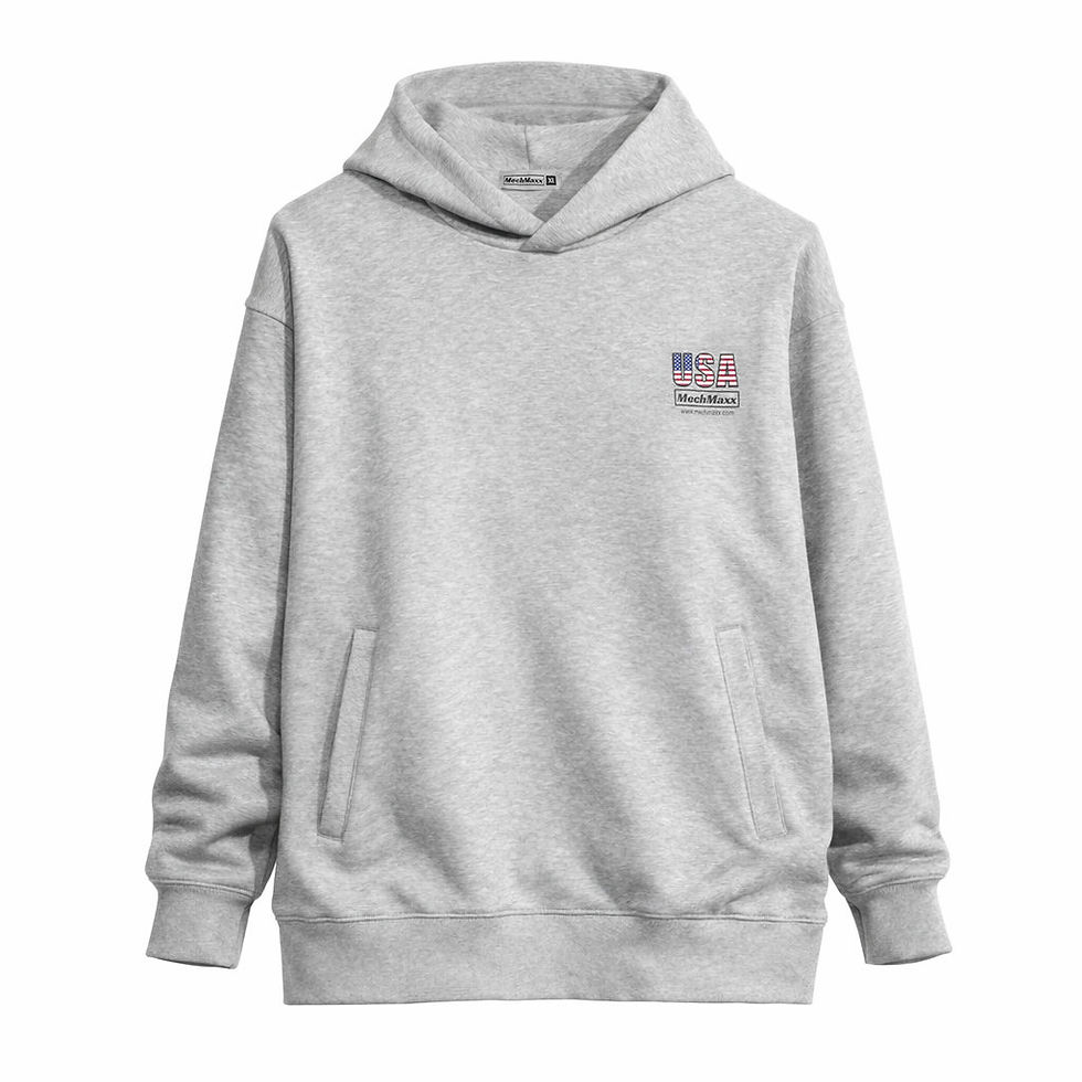 Grey Hoodie, Size XL